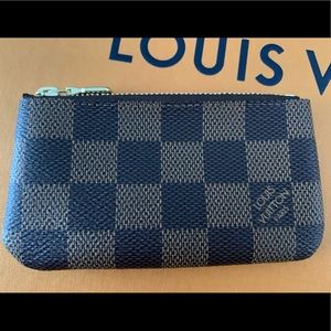 Louis Vuitton Key Pouch Damier Ebene